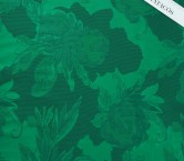 Jacquard mikado flores verde